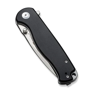 Cuțit pliabil, sencut, errant s23054b-3, lamă 9cr18mov 3.45 inch, mâner canvas micarta, liner lock Thumbnail 3