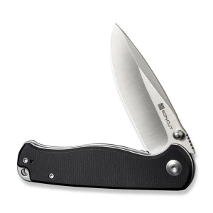 Cuțit pliabil, sencut, errant s23054b-3, lamă 9cr18mov 3.45 inch, mâner canvas micarta, liner lock Thumbnail 2