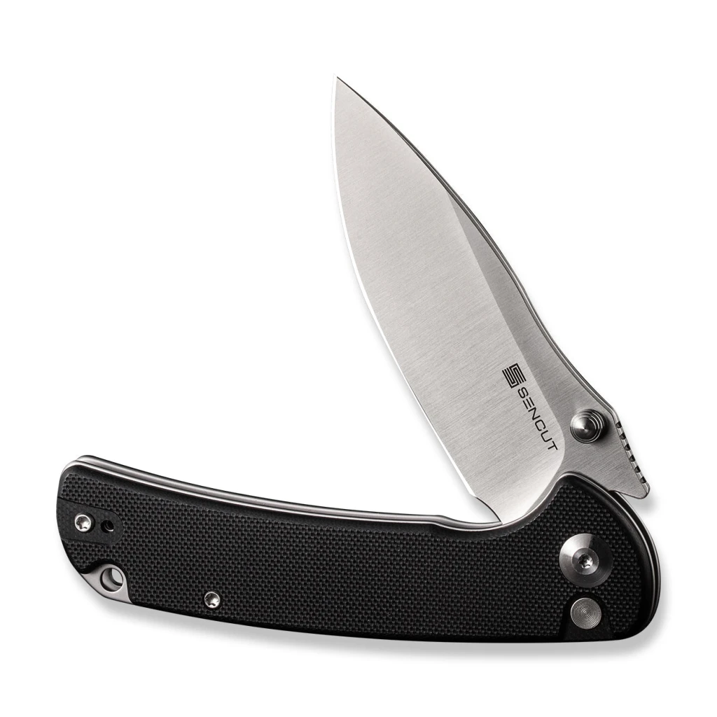 Складной нож, sencut, pulsewave s23032-1, сталь 9cr18mov 87.7мм, рукоять g10, button lock 2
