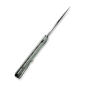 Cuțit pliabil, sencut, glidestrike s23018-2, lamă 9cr18mov 3.74 inch, mâner g10, liner lock Thumbnail 7