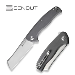 Cuțit flipper, sencut, traxler s20057c-3, lamă 9cr18mov 3.49 inch, mâner g10, liner lock
