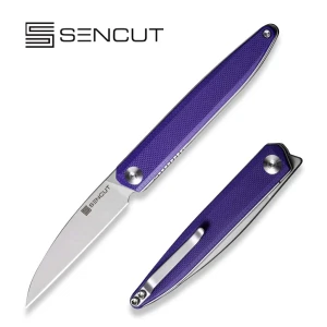 Cuțit pliabil, sencut, jubil s20029-1, lamă d2 2.95 inch, mâner g10 mov, liner lock