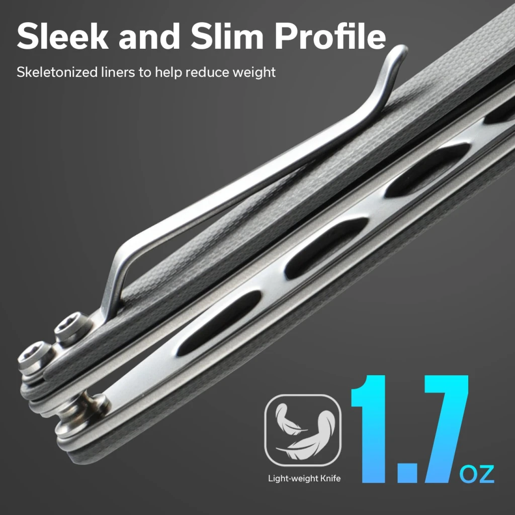Cuțit pliabil, sencut, jubil s20029-3, lamă d2 74.9mm, mâner g10 gri, liner lock 9