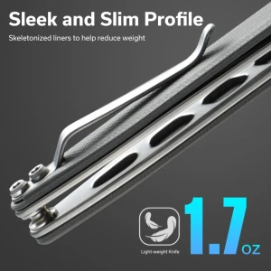 Cuțit pliabil, sencut, jubil s20029-3, lamă d2 74.9mm, mâner g10 gri, liner lock Thumbnail 9