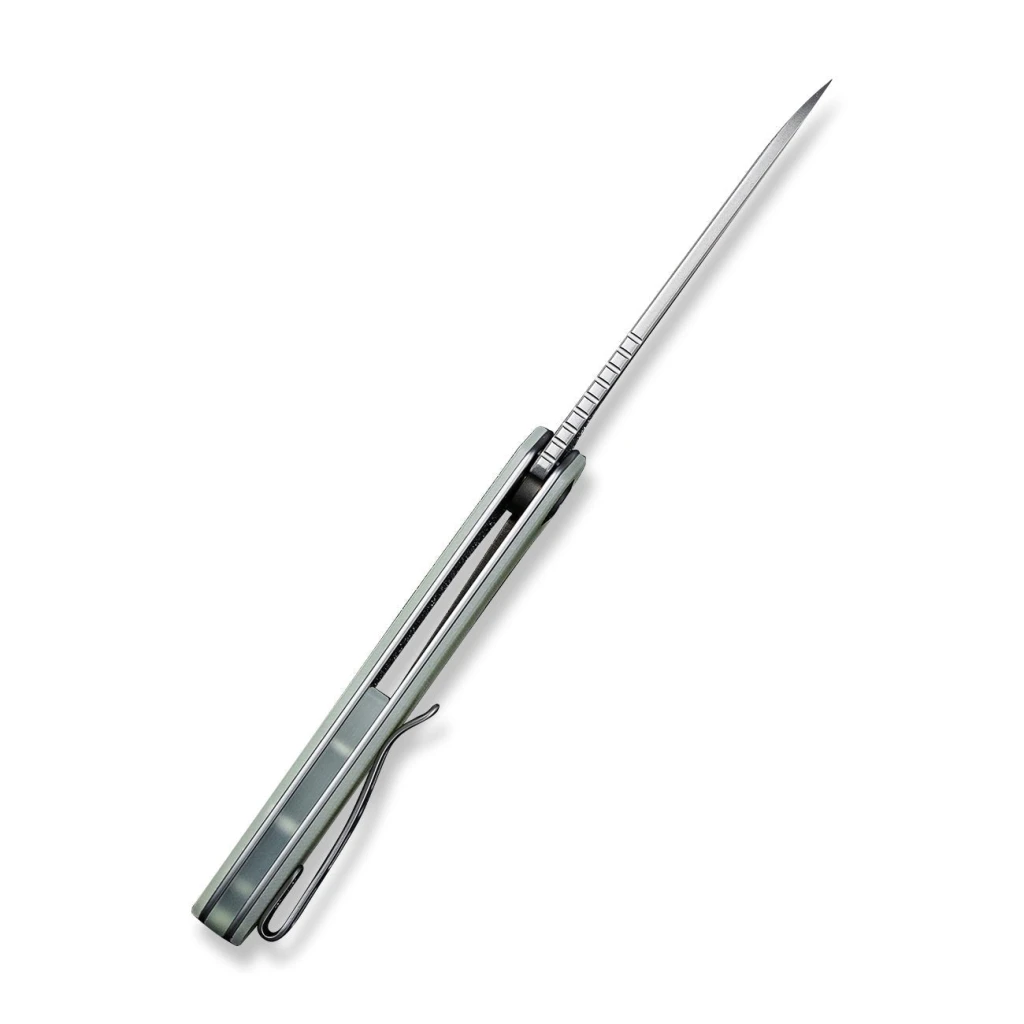Cuțit flipper, sencut, kyril s22001-2, lamă 9cr18mov 81mm, mâner g10 natural, liner lock 6