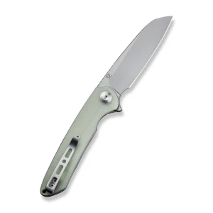 Cuțit flipper, sencut, kyril s22001-2, lamă 9cr18mov 81mm, mâner g10 natural, liner lock Thumbnail 2
