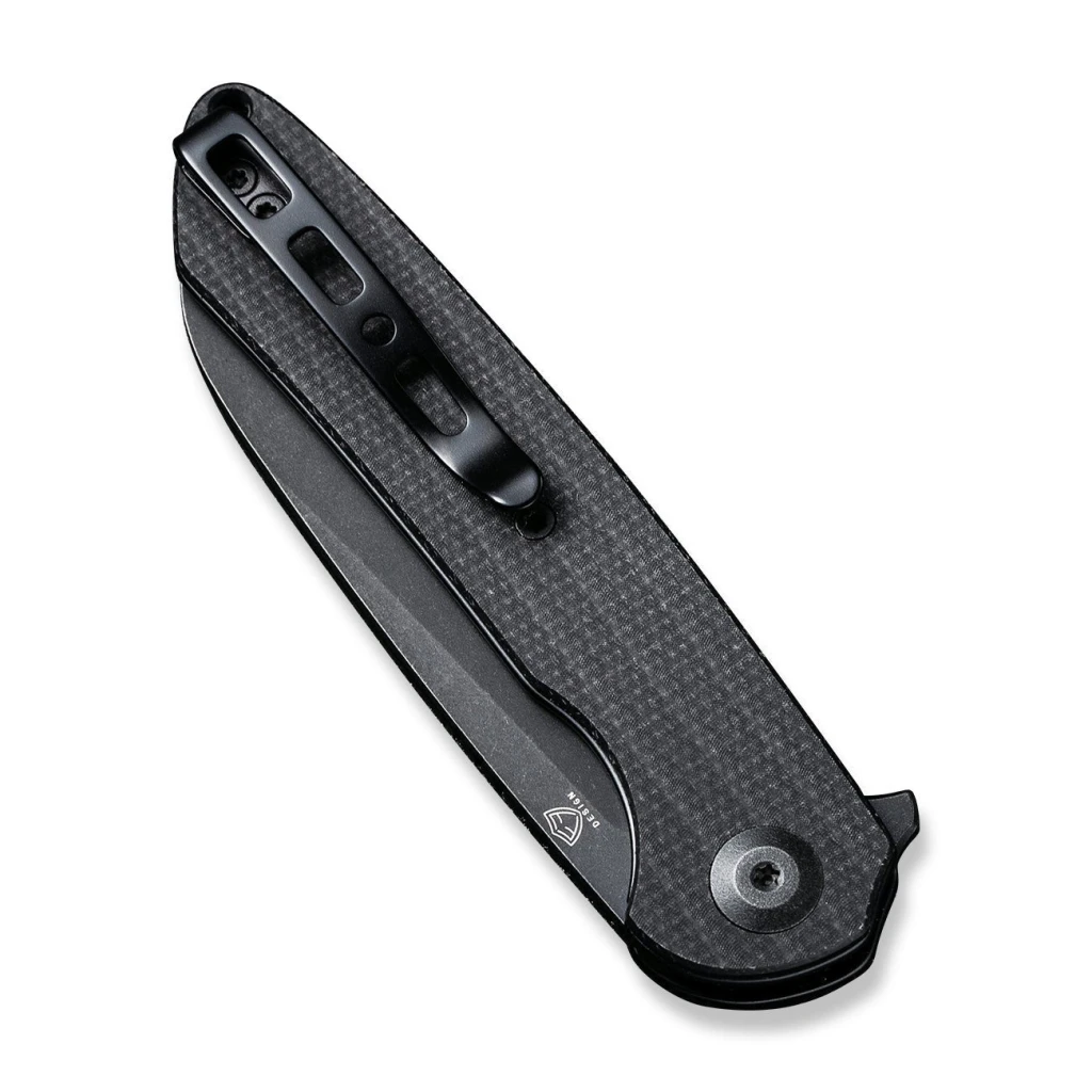 Cuțit flipper, sencut, kyril s22001-3, lamă 9cr18mov 81mm, mâner micarta, liner lock 6