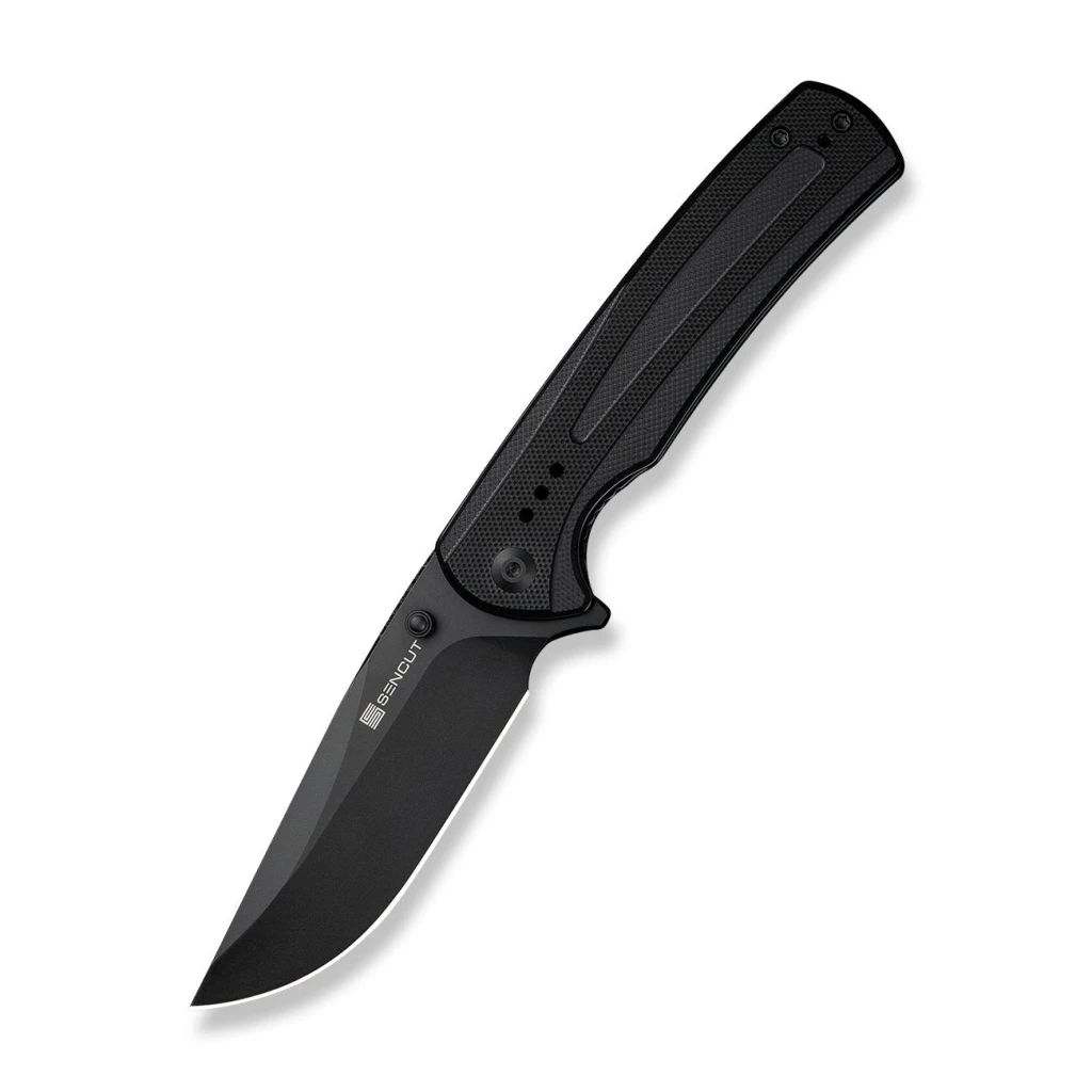 Складной нож, sencut, regnator s24057-1, сталь 9cr18mov 88.5мм, рукоять g10, лайнер-лок 14