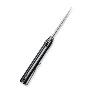 Складной нож, sencut, crowley s21012-4, сталь d2 3.48 дюйма, рукоять g10, кнопочный замок Thumbnail 7