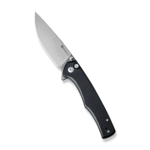 Складной нож, sencut, crowley s21012-4, сталь d2 3.48 дюйма, рукоять g10, кнопочный замок Thumbnail 3