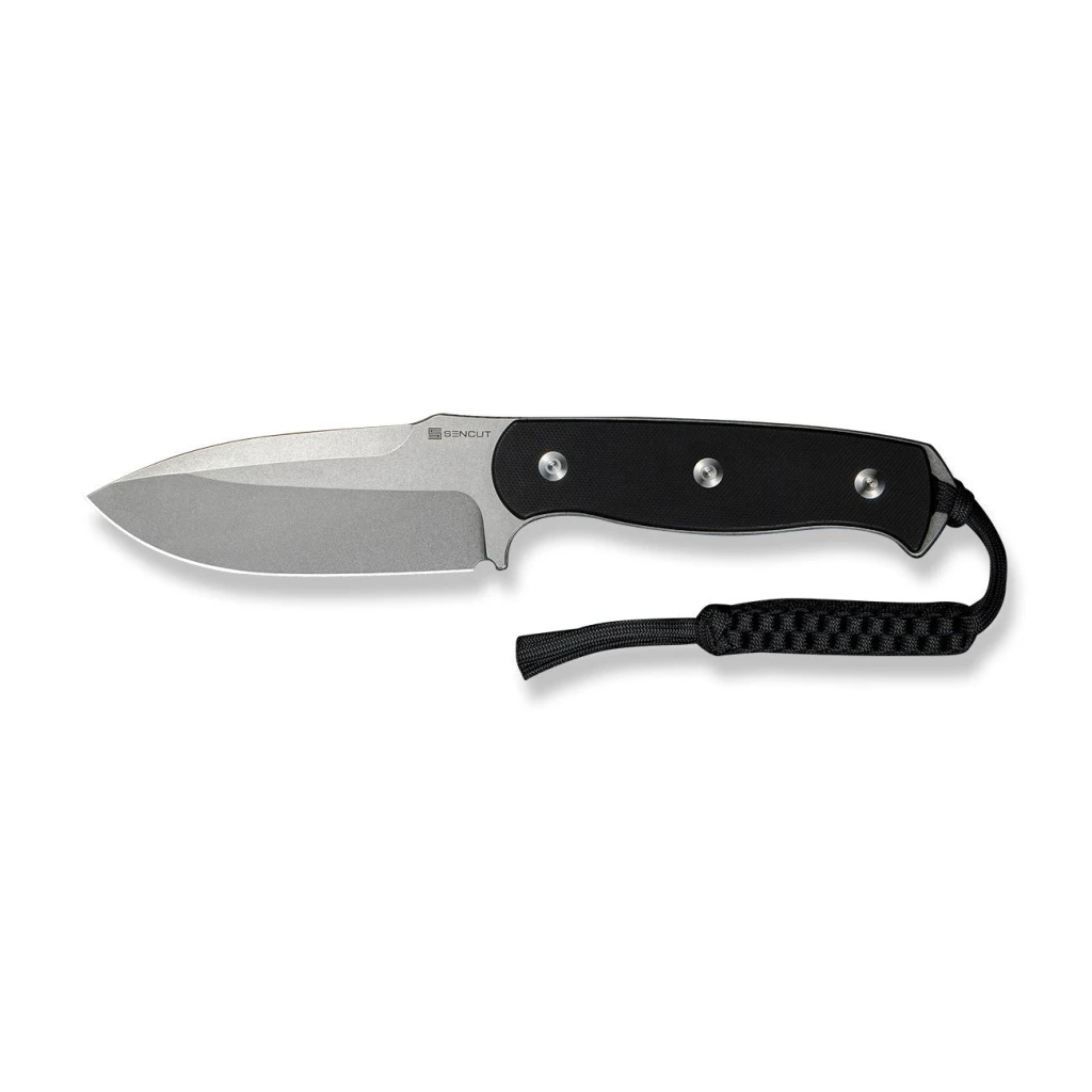 Нож с фиксированным клинком, sencut, toxodon s24036-1, сталь 9cr18mov, рукоять g10, ножны kydex 3