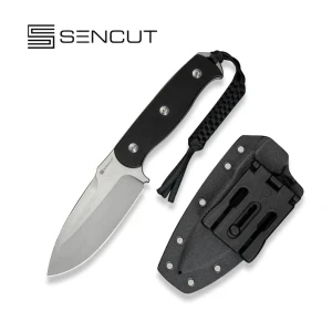 Нож с фиксированным клинком, sencut, toxodon s24036-1, сталь 9cr18mov, рукоять g10, ножны kydex