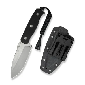 Нож с фиксированным клинком, sencut, toxodon s24036-1, сталь 9cr18mov, рукоять g10, ножны kydex Thumbnail 15