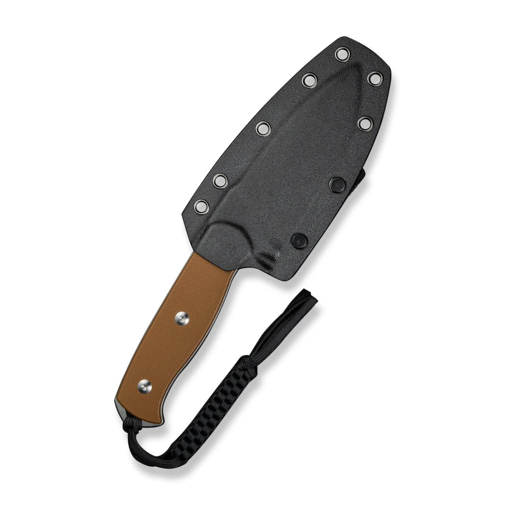 Нож с фиксированным клинком, sencut, toxodon s24036-3, сталь 9cr18mov, рукоять g10, ножны kydex 4