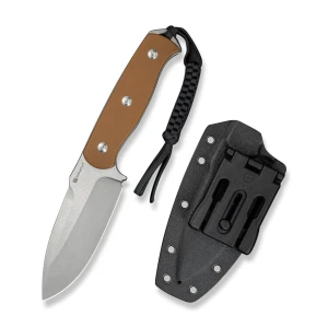 Нож с фиксированным клинком, sencut, toxodon s24036-3, сталь 9cr18mov, рукоять g10, ножны kydex Thumbnail 16