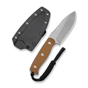 Нож с фиксированным клинком, sencut, toxodon s24036-3, сталь 9cr18mov, рукоять g10, ножны kydex Thumbnail 15