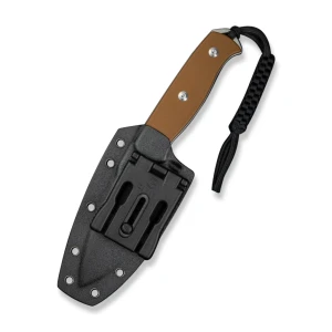 Нож с фиксированным клинком, sencut, toxodon s24036-3, сталь 9cr18mov, рукоять g10, ножны kydex Thumbnail 3