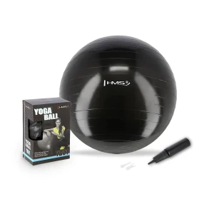 Minge fitness, hms, yb01 | marime: 55 cm, culoare: black, ball diameter: 55 cm