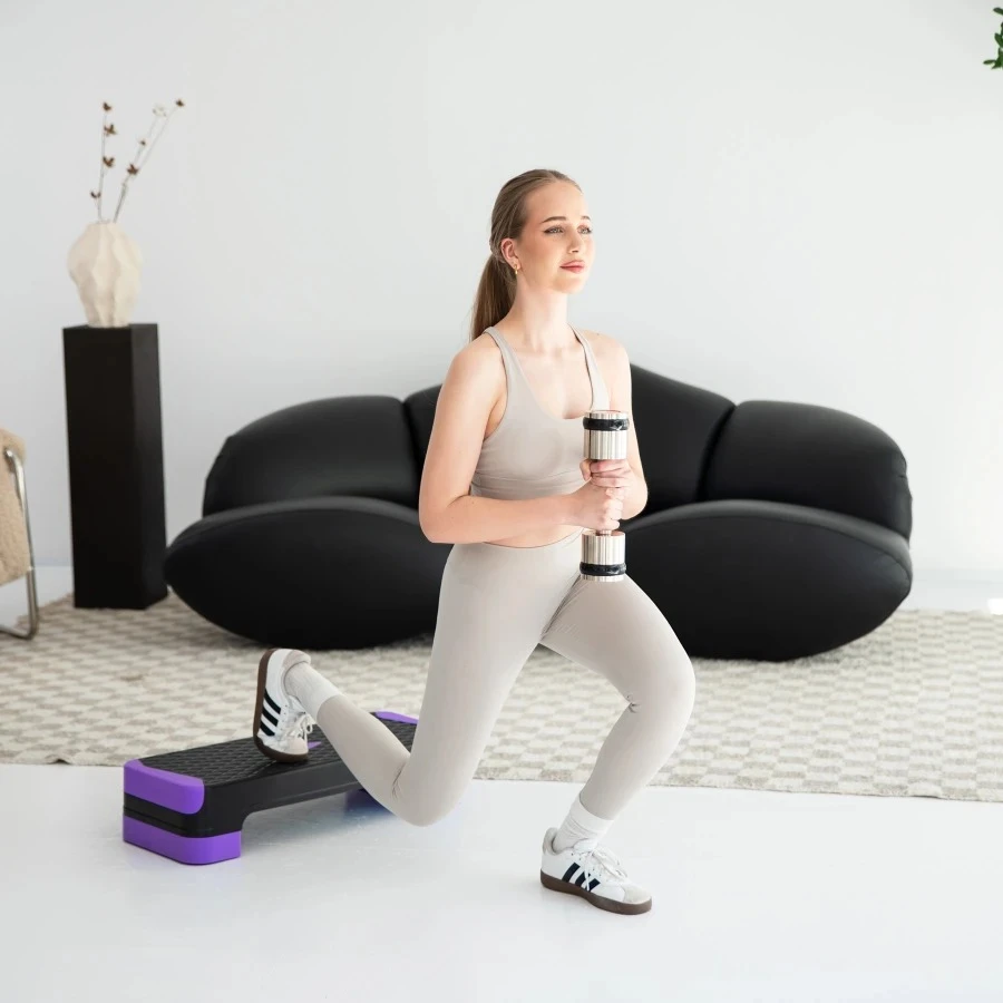 Степ-платформа, hms, as008m | вес: 2.5 kg, материал: pp, length: 67.5 cm 2