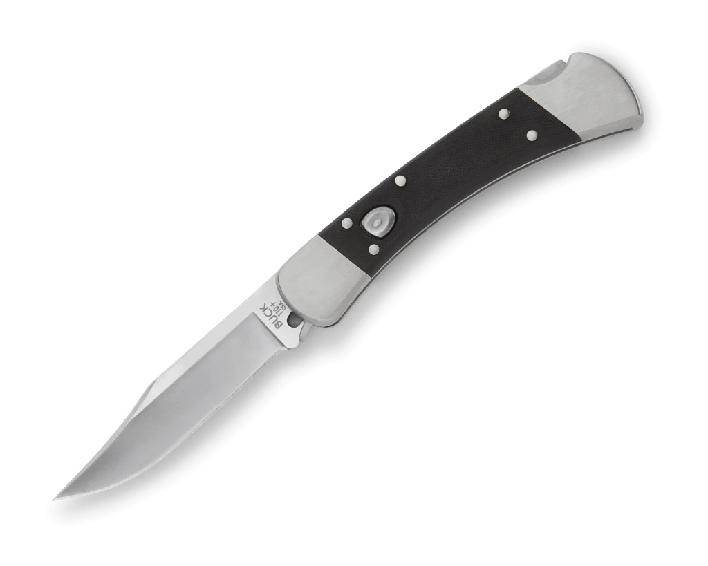 Cuțit pliabil buck 110 auto elite, model 0110bksa-b, lamă magnacut, mâner g10, lungime lamă 9.5 cm 4