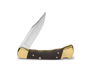 Складной охотничий нож buck 110 folding hunter, модель 0110brsfg-b, клинок 420hc, рукоять эбеновое дерево, длина клинка 9.5 см Thumbnail 3