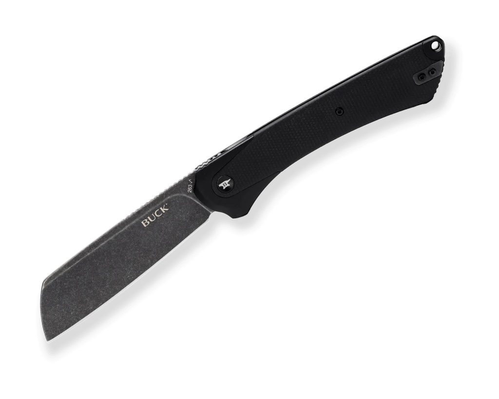 Cuțit pliabil buck 263 hiline xl, model 0263bks1-b, lamă d2, mâner aluminiu, lungime lamă 9.68 cm 4