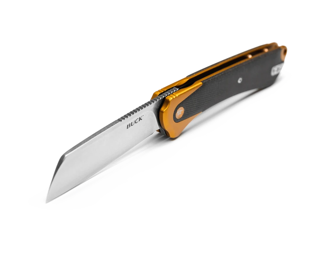 Cuțit pliabil buck 263 hiline xl, model 0263cps1-b, lamă d2, mâner aluminiu, lungime lamă 9.68 cm 4