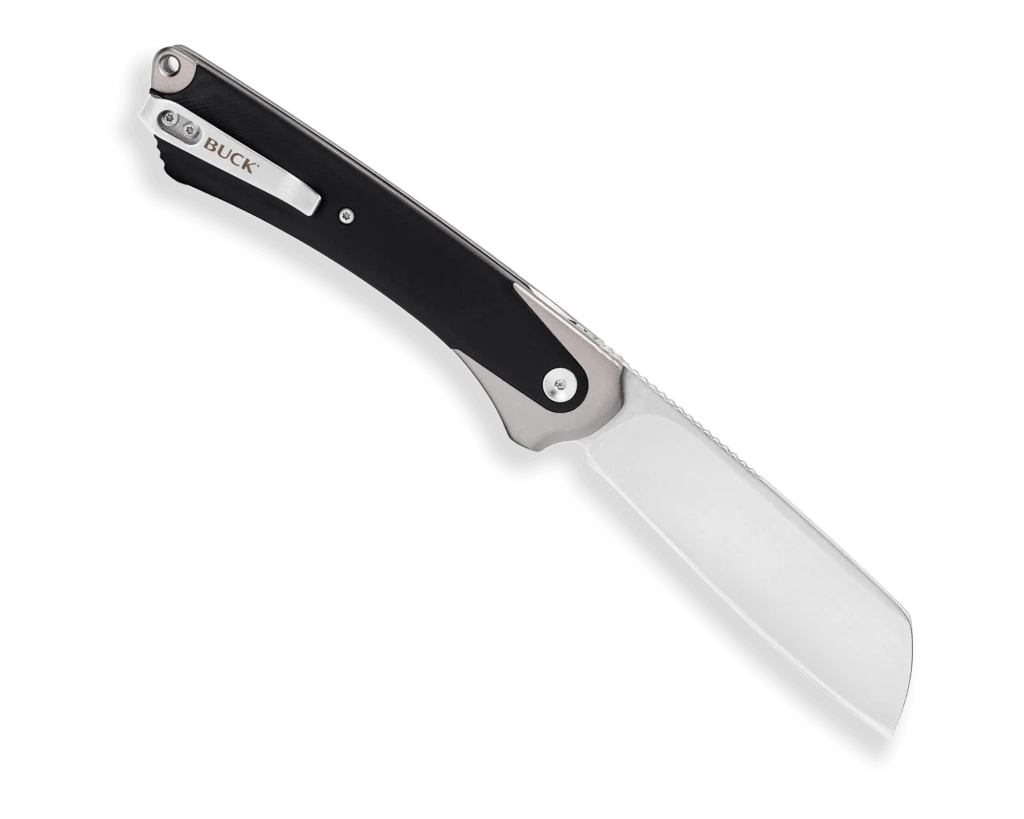 Складной нож buck 263 hiline xl, модель 0263gys1-b, клинок d2, рукоять алюминий, длина клинка 9.68 см 2