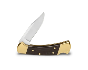 Cuțit de vânătoare pliabil buck 112 ranger, model 0112brs-b, lamă 420hc, mâner abanos, lungime lamă 7.6 cm Thumbnail 3