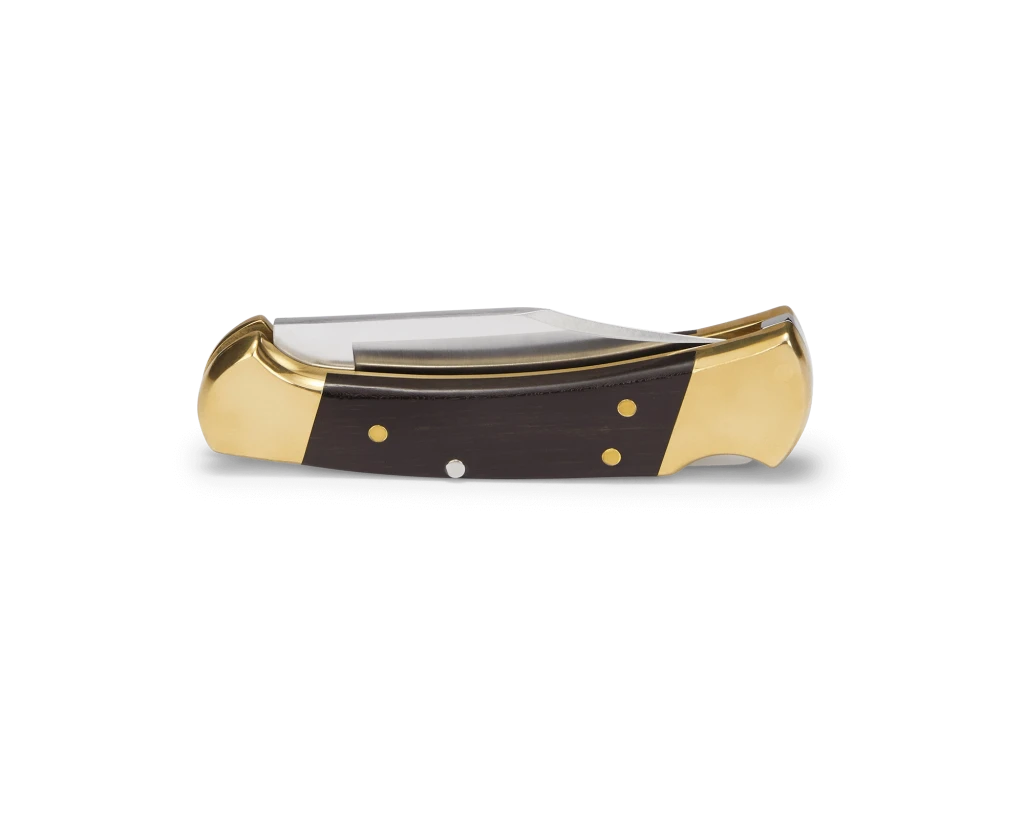 Складной нож buck 112, модель 0112brsa-b, клинок 420hc, рукоять эбеновое дерево, длина клинка 7.62 см 3