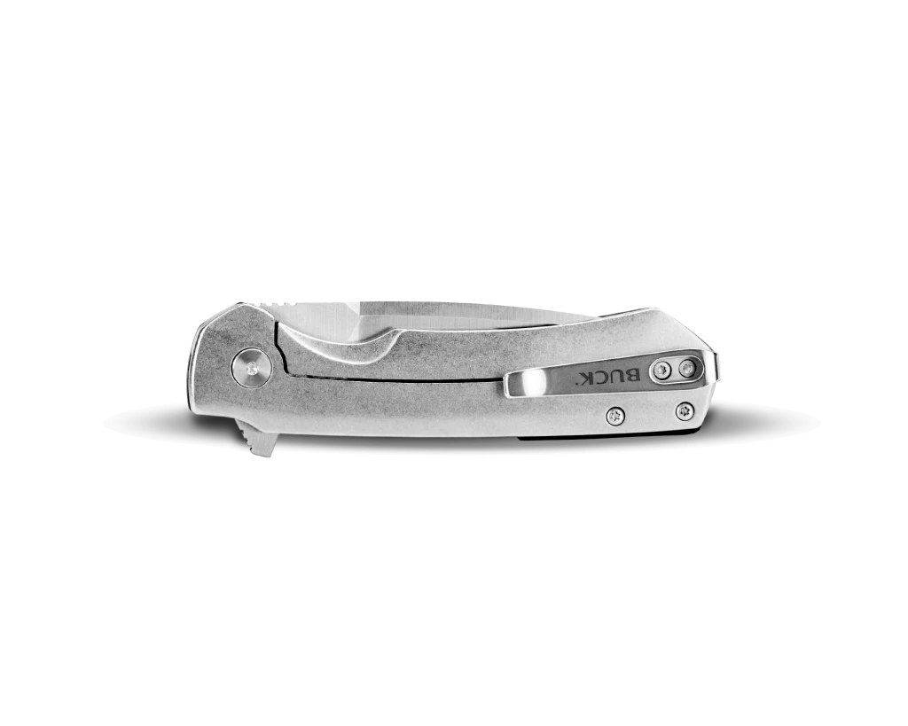 Cuțit pliabil buck 714 stinger, model 0714bls-c, lamă d2, mâner aluminiu, lungime lamă 7.62 cm 5