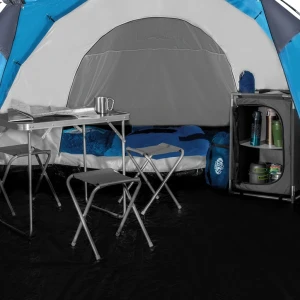 Палатка, nils camp, nc3027 | вес: 5.3 kg, каркас: fiber glass 2x o 8,5mm /1x o 7,9mm, материал: double-layered Thumbnail 15
