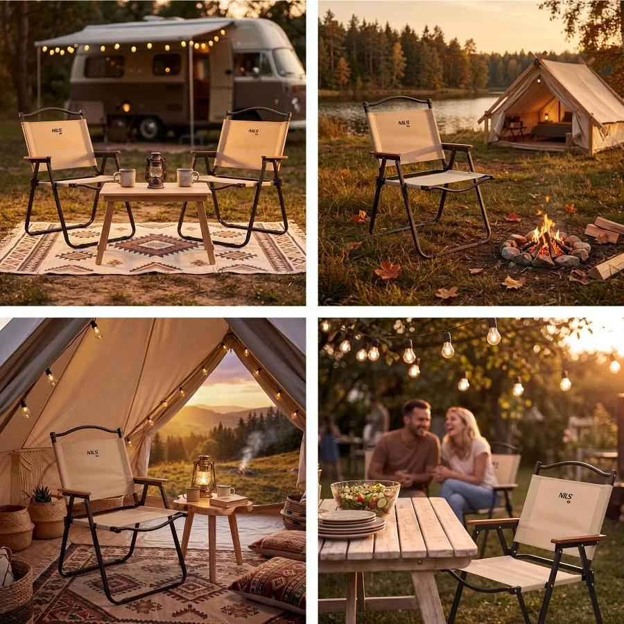 Scaun pliant, nils camp, nc4307 | 15-03-526 7