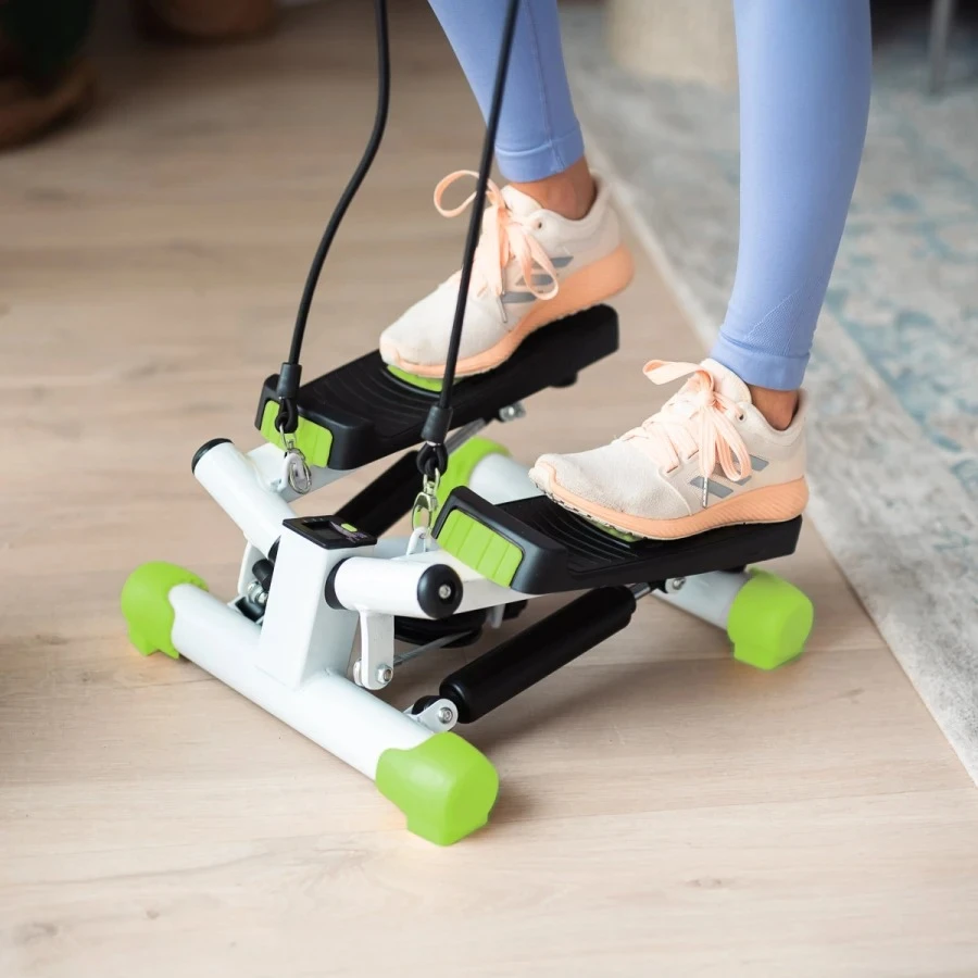 Степпер, hms, s3033 | материал: steel, pp, цвет: green-white, type: torsion 9