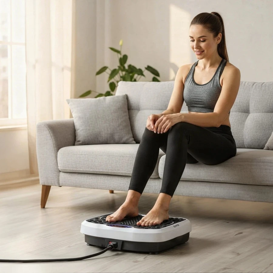 Виброплатформа, one fitness, svp08 | материал: abs + pp + metal, length: 44 cm, width: 33 cm 2