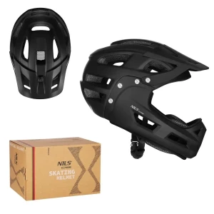 Шлем интеграл, nils extreme, mtw101 | l: 58-61 cm, вес: 520 g, материал корпуса: pc + eps, internal protective material: yes Thumbnail 2