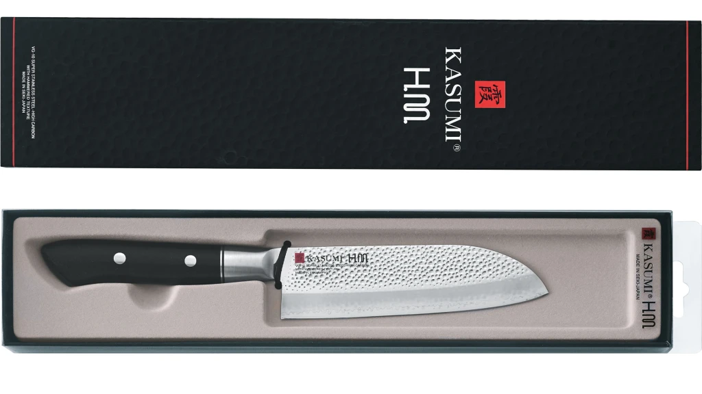 Японский кухонный нож сантоку kasumi® h.m. k-74018 fox knives 2