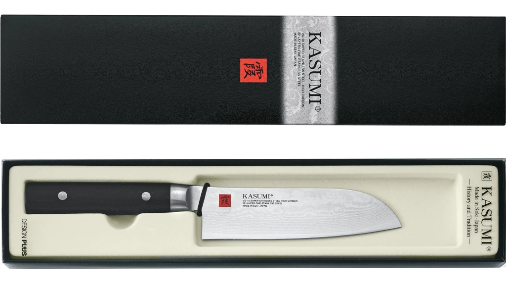 Cuțit de bucătărie japonez kasumi santoku chef damasco, k-84018 fox knives 2