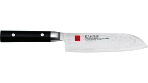 Японский кухонный нож kasumi santoku chef damasco, k-84018 fox knives