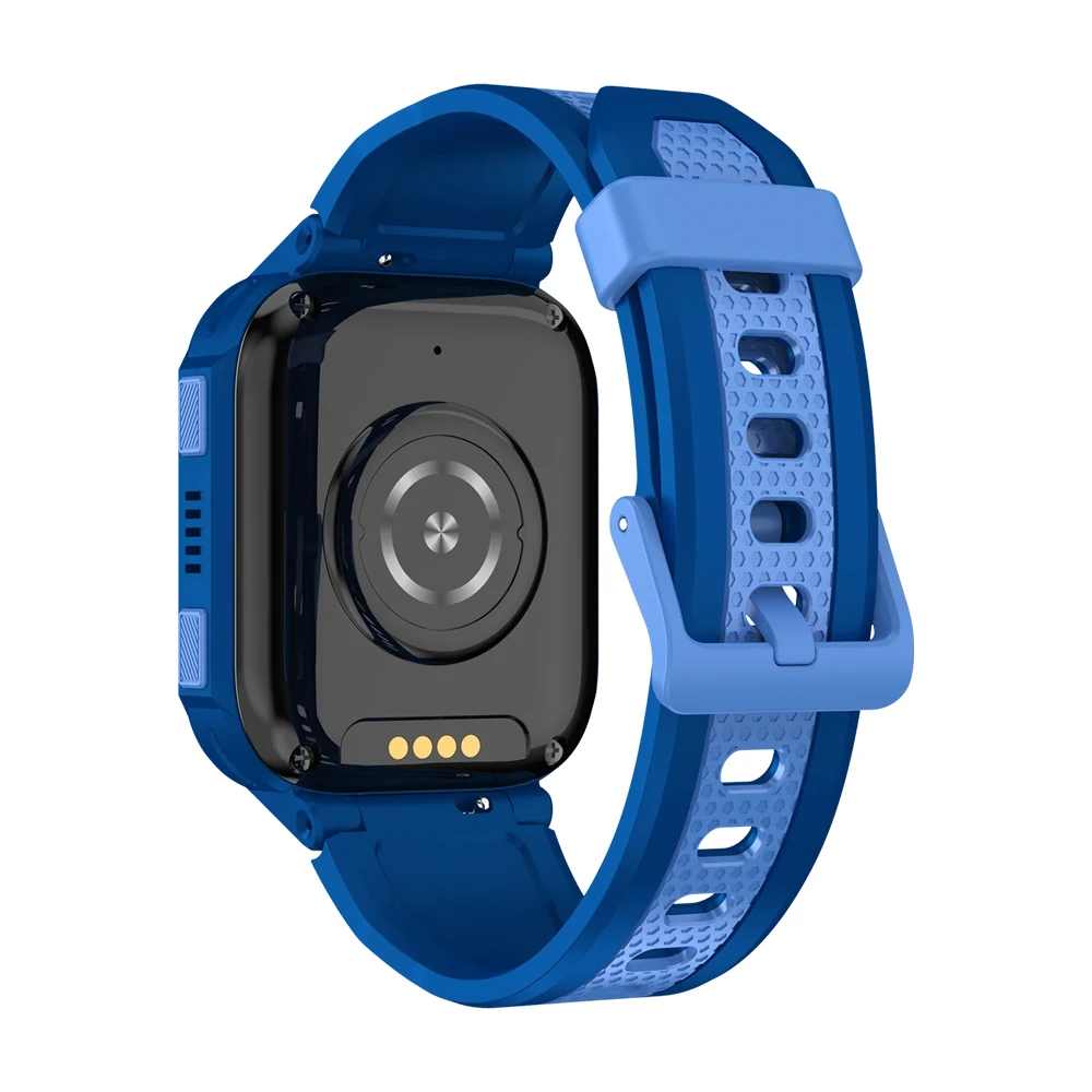 Детские умные часы lagenio kids smart watch 4g с ии, k10, синие 4
