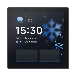 Sonoff nspanel pro gen2 dual channel relay smart home control panel, black Thumbnail 1