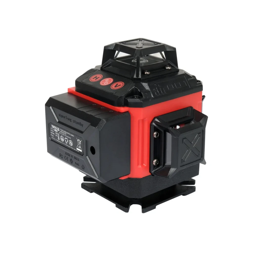 Nivelă cu laser verde 25 m 3.7 v ip52 yato 2