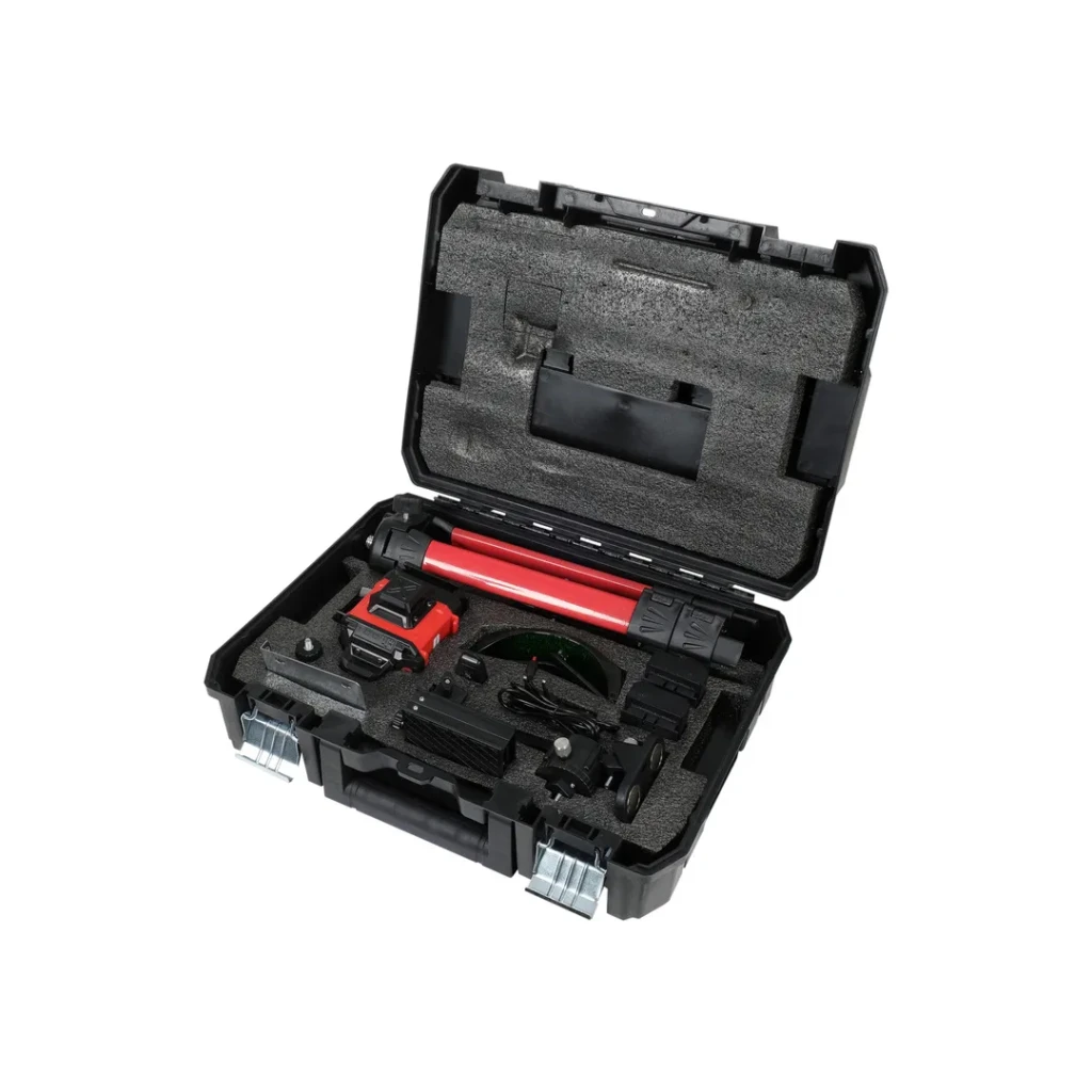Nivelă cu laser verde 25 m 3.7 v ip52 yato 5