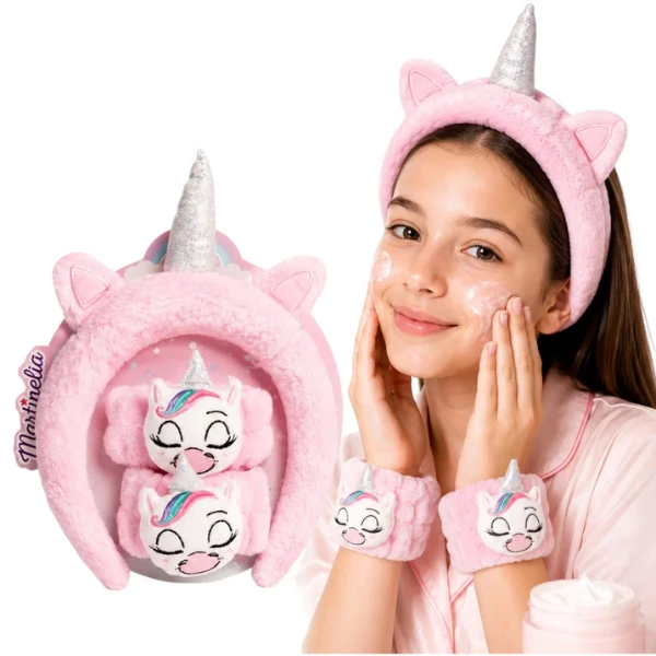 Martinelia bentiță pentru cap și brățări „unicorn” 5
