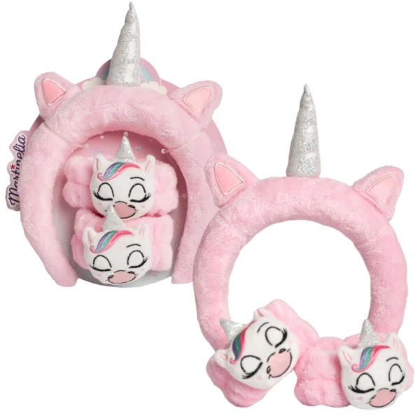 Martinelia bentiță pentru cap și brățări „unicorn” 2
