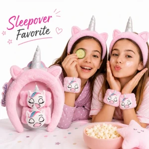 Martinelia bentiță pentru cap și brățări „unicorn” Thumbnail 6