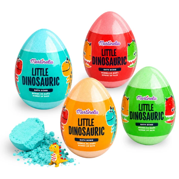 Martinelia bombă de baie cu surpriză „dinozaur”, 100 g, 4 modele 2