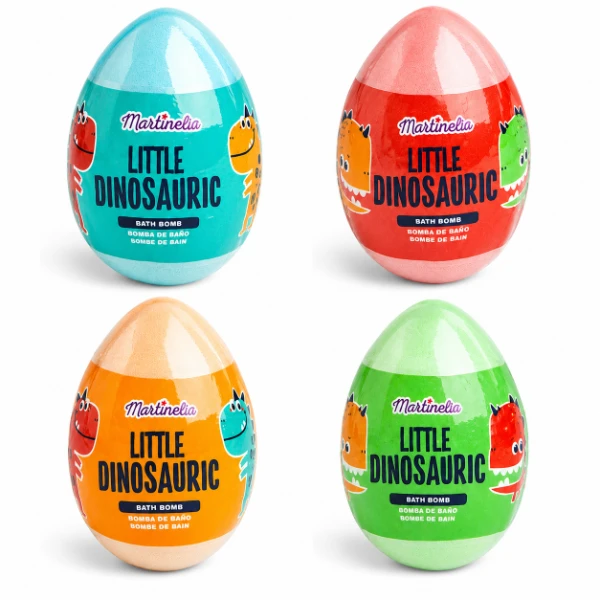 Martinelia bombă de baie cu surpriză „dinozaur”, 100 g, 4 modele 5