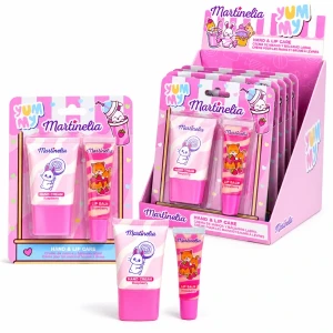 Martinelia set cu cremă de mâini și balsam de buze