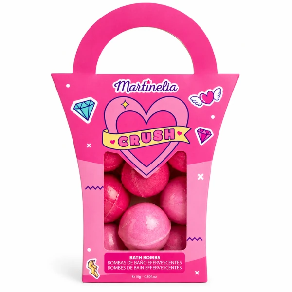 Martinelia set bombe efervescente pentru baie, 8×15 g 7